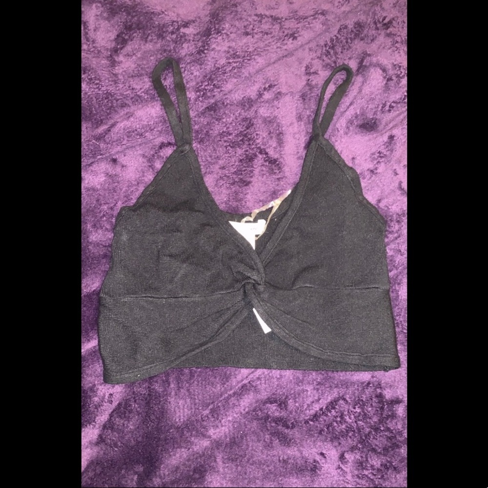 Twist Tie Crop Top - BRAND NEW